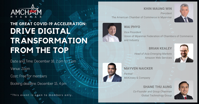 THE GREAT COVID-19 ACCELERATION: DRIVE DIGITAL TRANSFORMATION FROM THE TOP